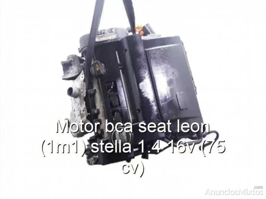 Motor bca seat leon (1m1) stella 1.4 16v (75 cv) - Foto 1