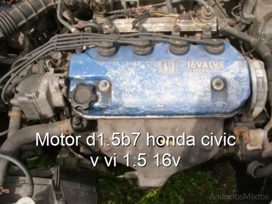 Motor d1.5b7 honda civic v vi 1.5 16v - Foto 1