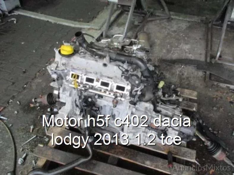 Motor h5f c402 dacia lodgy 2013 1.2 tce - Foto 1