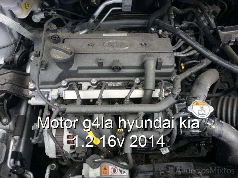 Motor g4la hyundai kia 1.2 16v 2014 - Foto 1