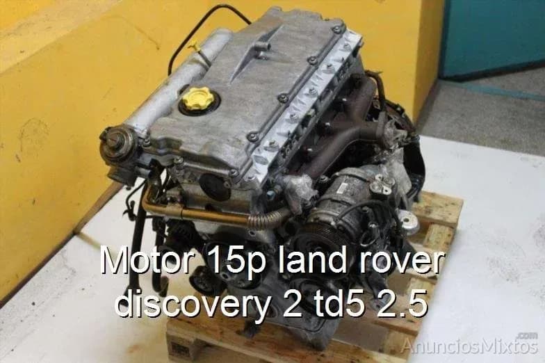 Motor 15p land rover discovery 2 td5 2.5 - Foto 1
