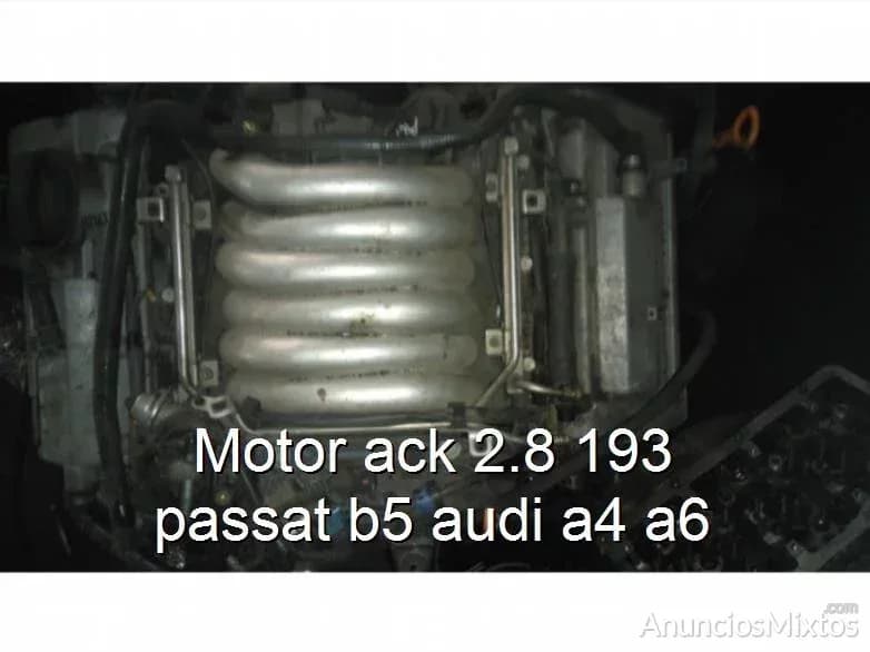 Motor ack 2.8 193 passat b5 audi a4 a6 - Foto 1