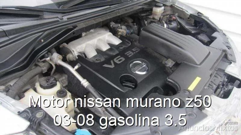 Motor nissan murano z50 03-08 gasolina 3.5 - Foto 1