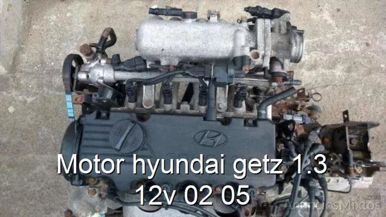 Motor hyundai getz 1.3 12v 02 05 - Foto 1