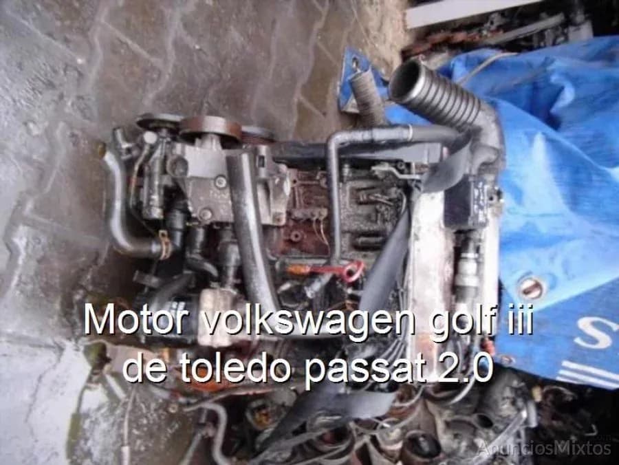 Motor volkswagen golf iii de toledo passat 2.0 - Foto 1
