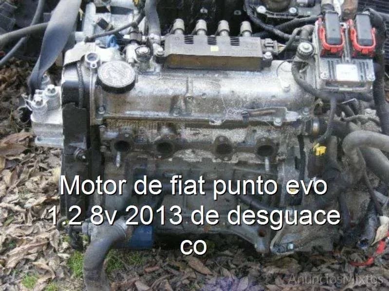 Motor de fiat punto evo 1.2 8v 2013 de desguace co - Foto 1