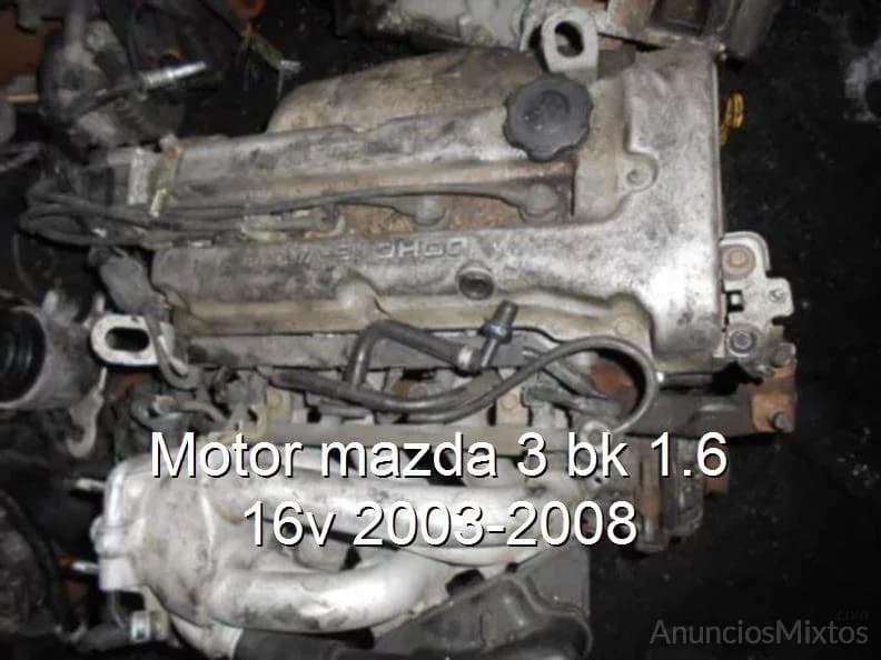 Motor mazda 3 bk 1.6 16v 2003-2008 - Foto 1