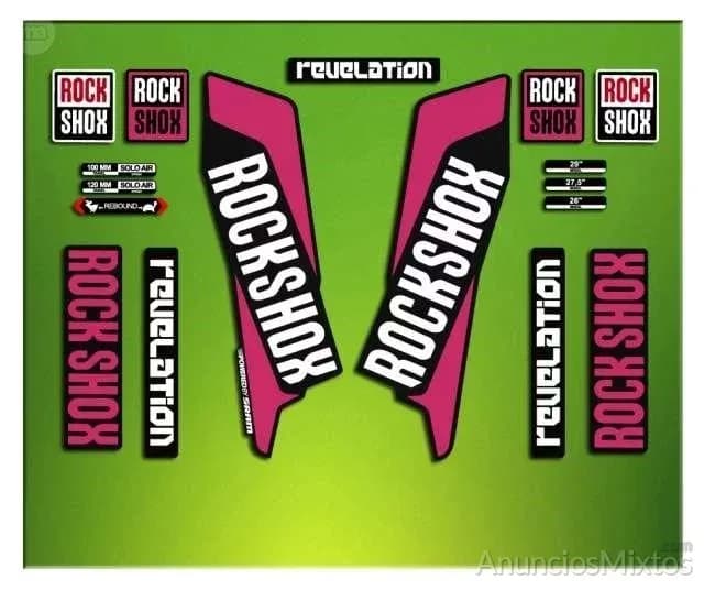 Pegatin rock shox revelation 2016 elx42 - Foto 2