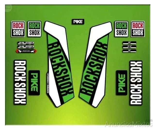 Pegatinas rock shox pike 2016 elx26 - Foto 4
