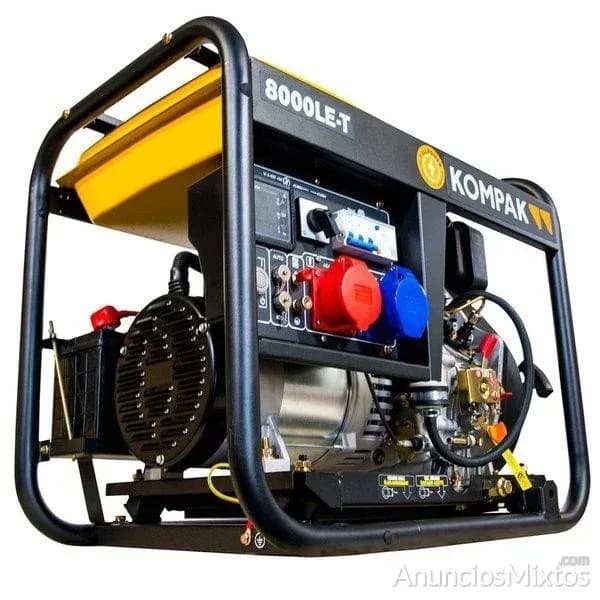 NT-8000LET Generador diésel abierto Kompak 8 Kva - Foto 1