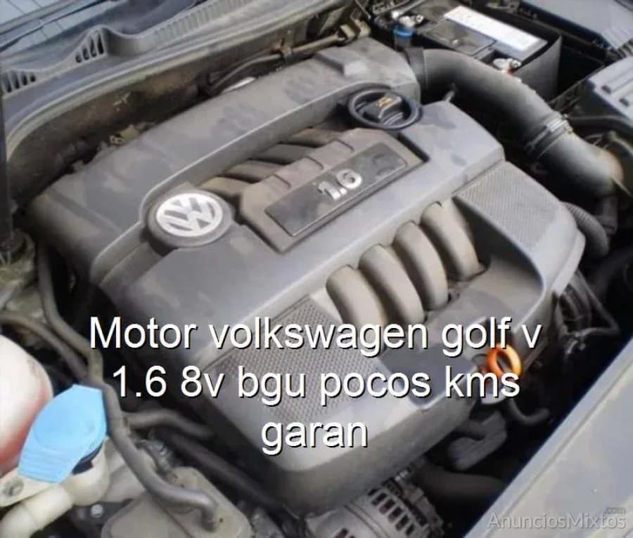 Motor volkswagen golf v 1.6 8v bgu pocos kms garan - Foto 1