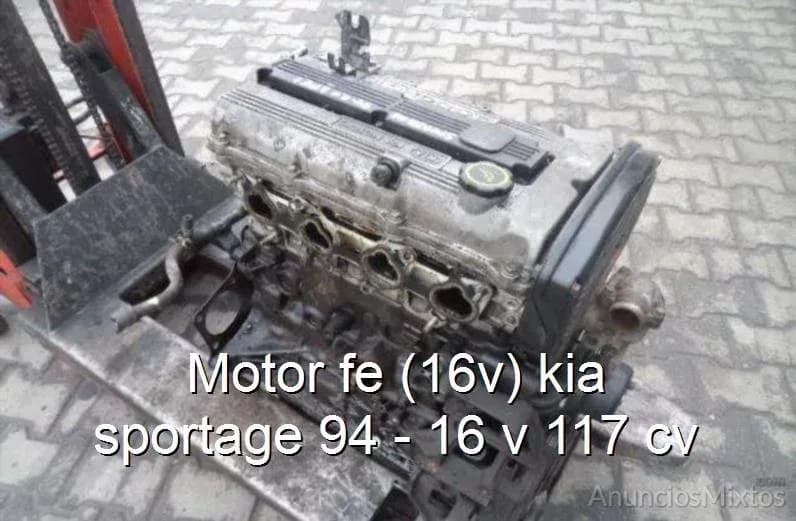 Motor fe (16v) kia sportage 94 - 16 v 117 cv - Foto 1