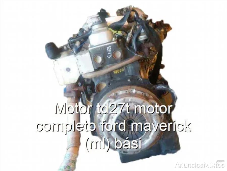 Motor td27t motor completo ford maverick (ml) bási - Foto 1