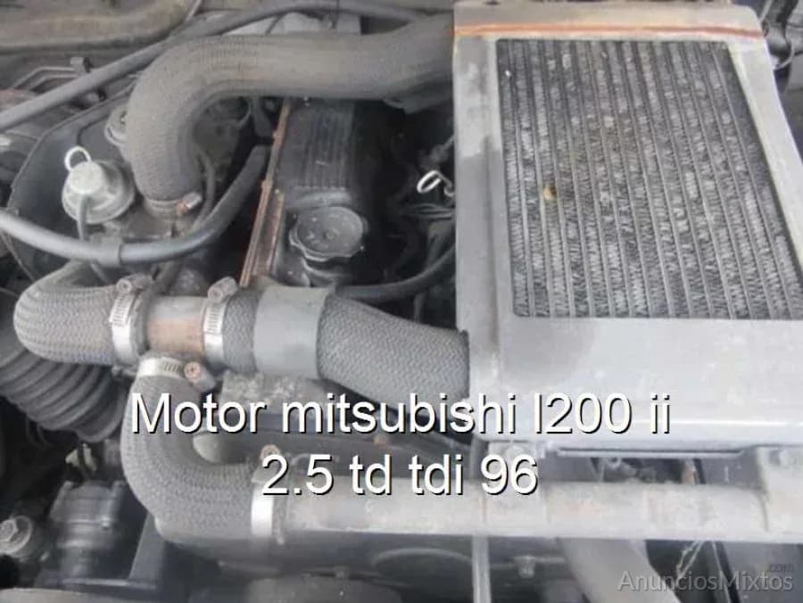 Motor mitsubishi l200 ii 2.5 td tdi 96 - Foto 1