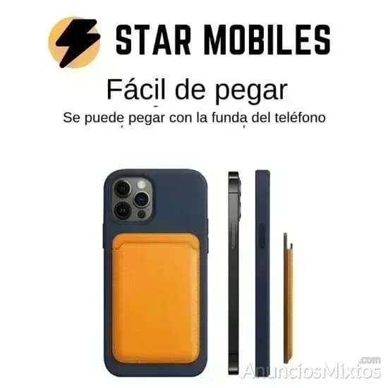 CARTERA TARJETERO MAGSAFE IMANTADO - Foto 1