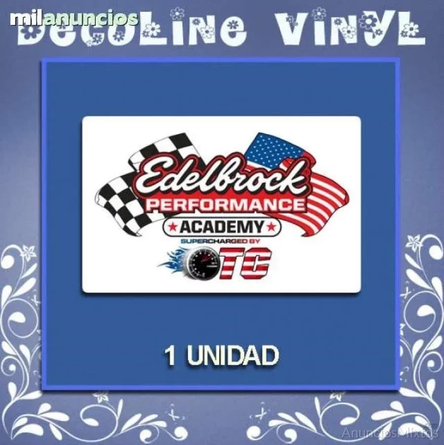 Pegatina edelbrock per ref: dp724 - Foto 1