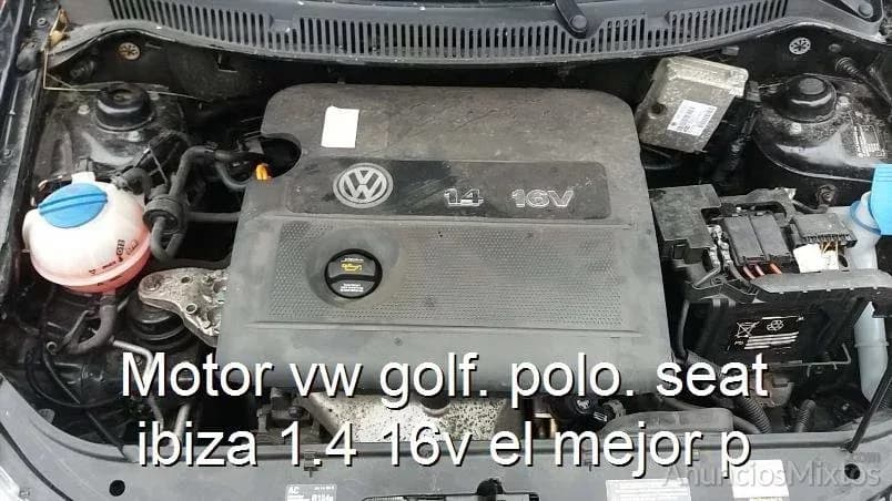 Motor vw golf. polo. seat ibiza 1.4 16v el mejor p - Foto 1
