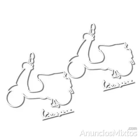 Pegatinas vespa moto rv318 - Foto 4