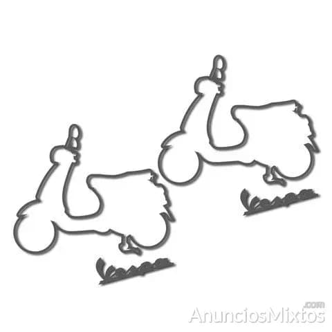 Pegatinas vespa moto rv318 - Foto 5