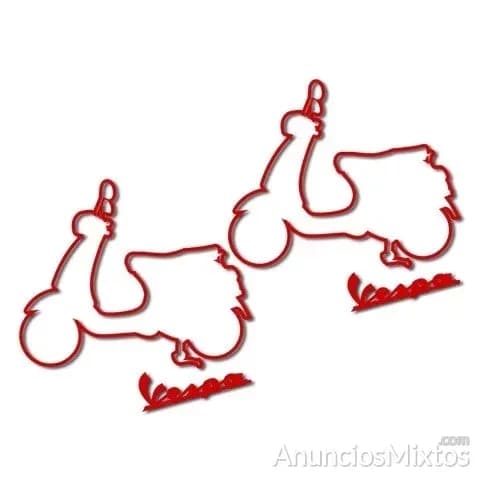 Pegatinas vespa moto rv318 - Foto 8