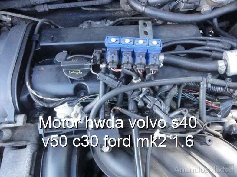 Motor hwda volvo s40 v50 c30 ford mk2 1.6 - Foto 1