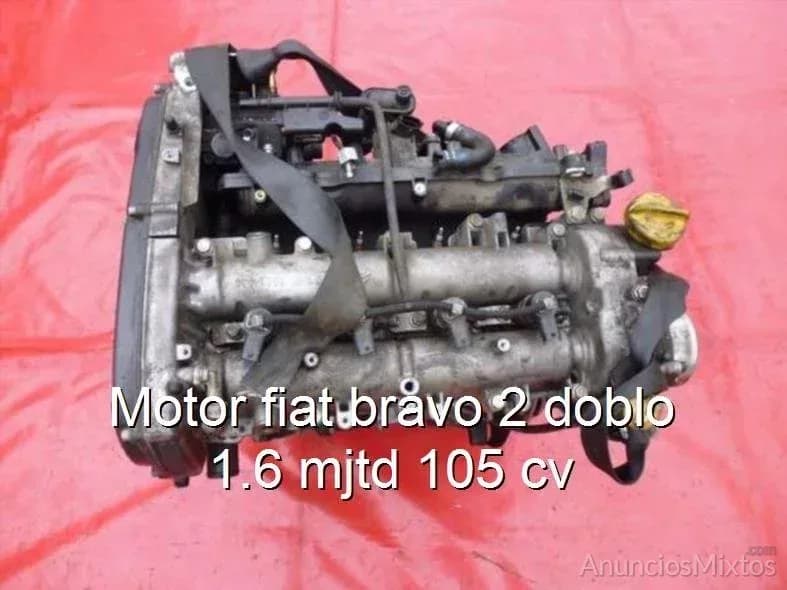 Motor fiat bravo 2 doblo 1.6 mjtd 105 cv - Foto 1