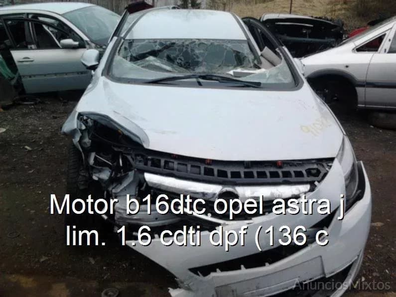 Motor b16dtc opel astra j lim. 1.6 cdti dpf (136 c - Foto 1