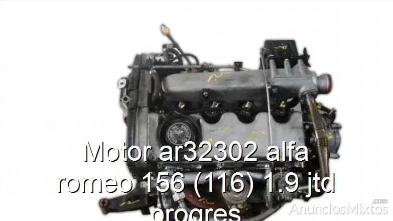 Motor ar32302 alfa romeo 156 (116) 1.9 jtd progres - Foto 1