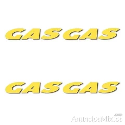 Pegatinas gasgas letras curvas rv181 - Foto 2