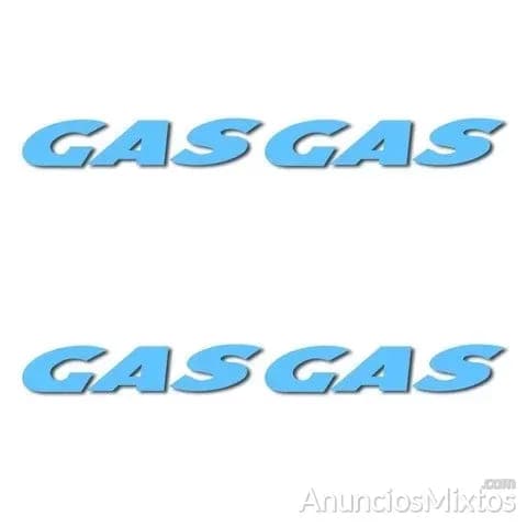 Pegatinas gasgas letras curvas rv181 - Foto 3