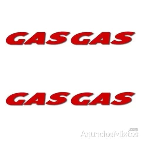 Pegatinas gasgas letras curvas rv181 - Foto 7