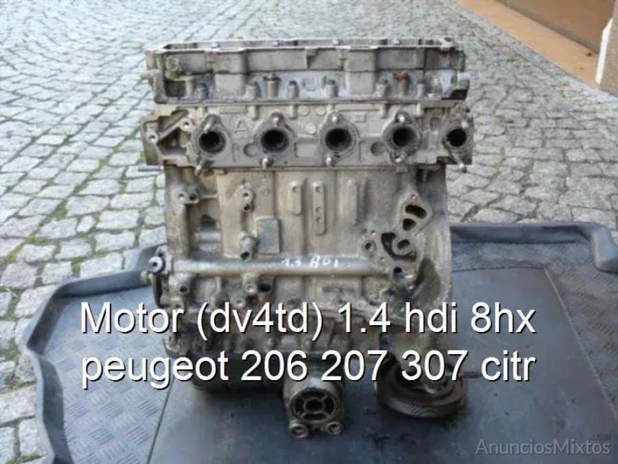 Motor (dv4td) 1.4 hdi 8hx peugeot 206 207 307 citr - Foto 1