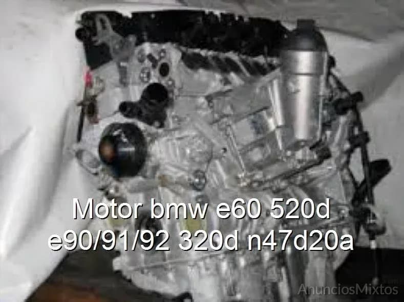 Motor bmw e60 520d e90/91/92 320d n47d20a - Foto 1