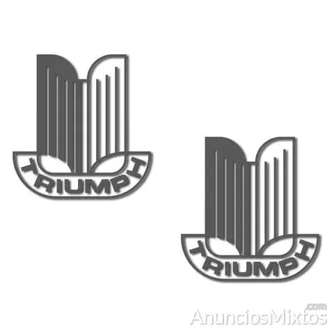 Pegatinas triump logo rv307 - Foto 6