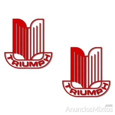 Pegatinas triump logo rv307 - Foto 8