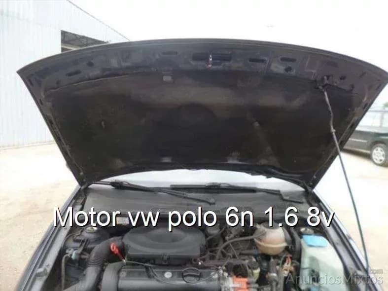 Motor vw polo 6n 1.6 8v - Foto 1
