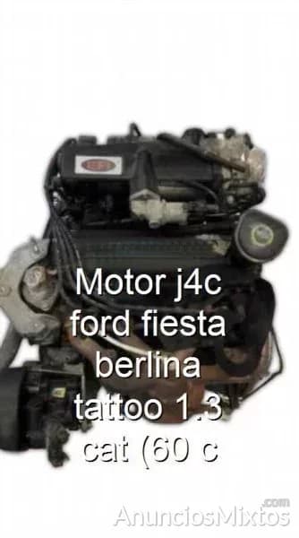 Motor j4c ford fiesta berlina tattoo 1.3 cat (60 c - Foto 1