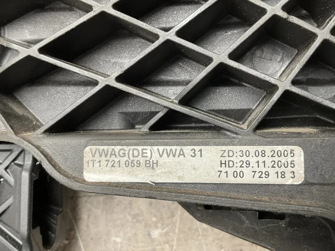 Pedal embrague VW Caddy 2K Touran 1T - Foto 5