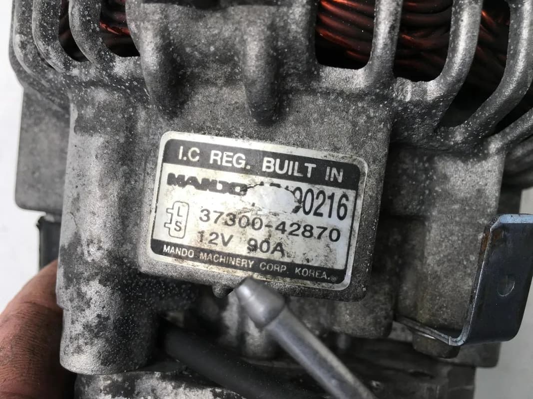 Alternador Hyundai Galloper 2 3730042870 - Foto 5