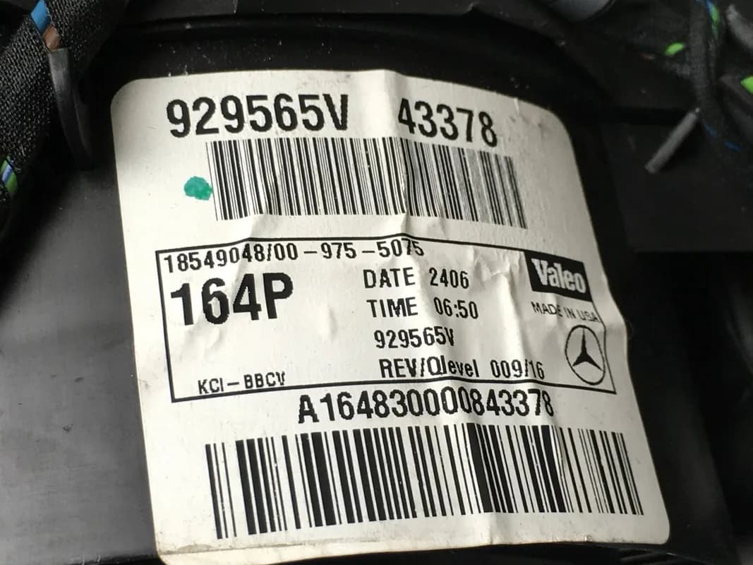 Ventilador Calefaccion Mercedes W164 - Foto 4