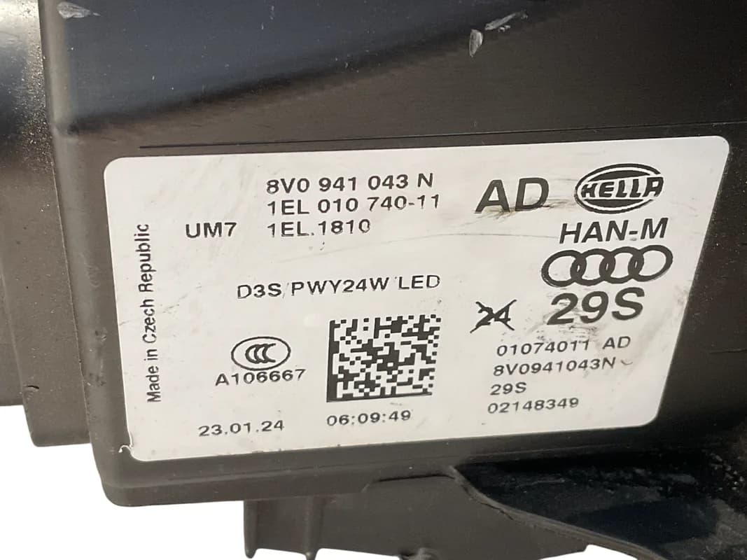 Faro izq Audi A3 2012-2020 - Foto 6