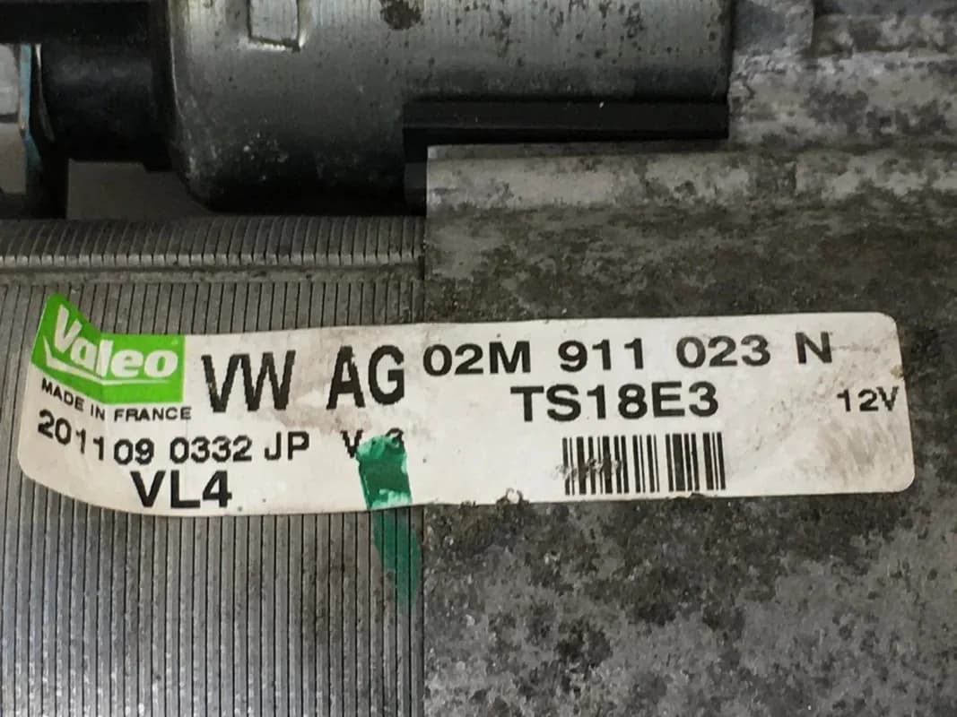 Motor arranque VW 02M911023N - Foto 4