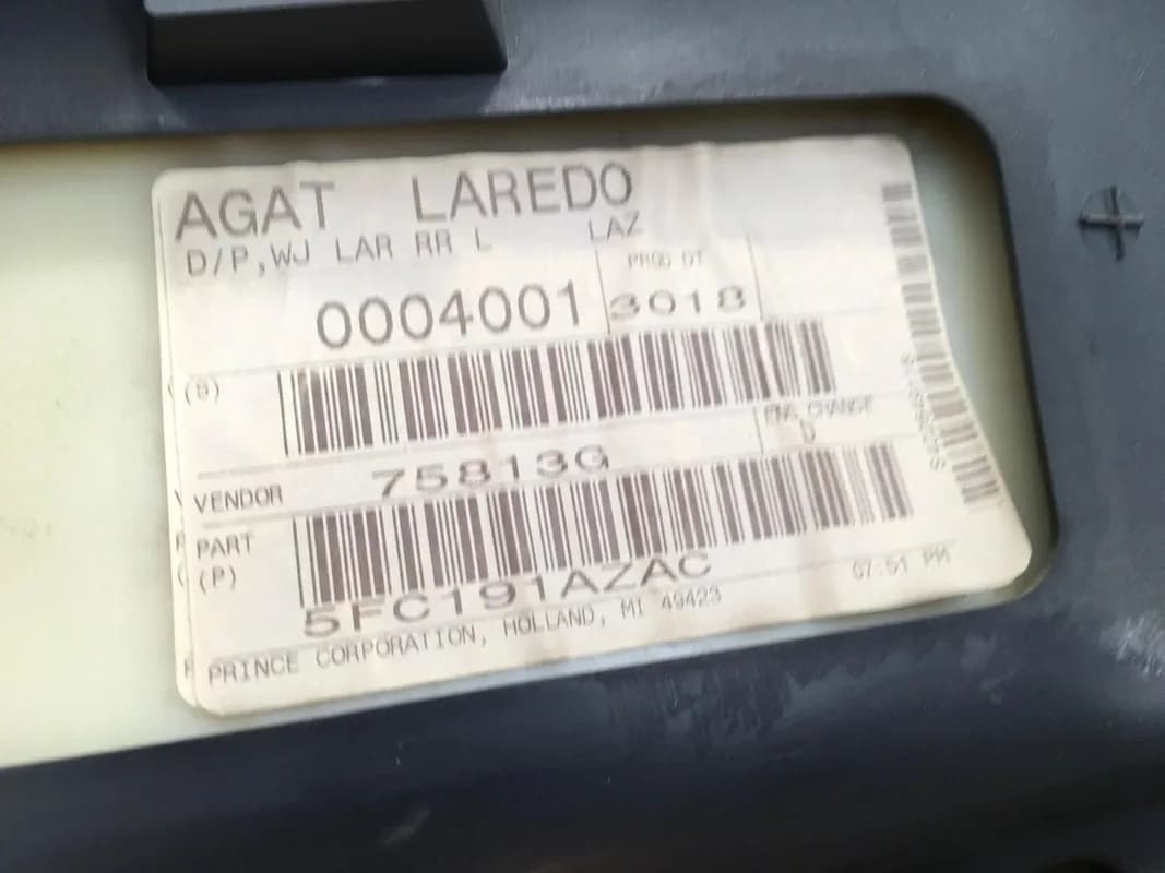 Paneles puerta x4 Jeep Grand Cherokee II - Foto 4