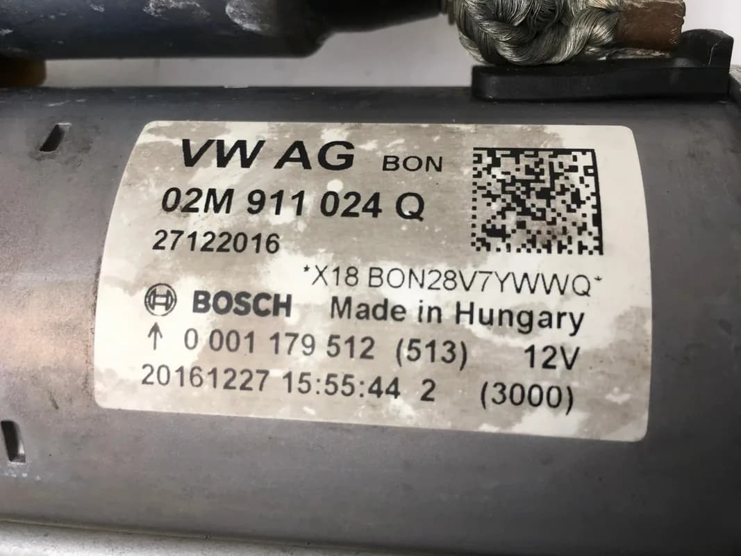 Motor de arranque VW 02M911024Q - Foto 4