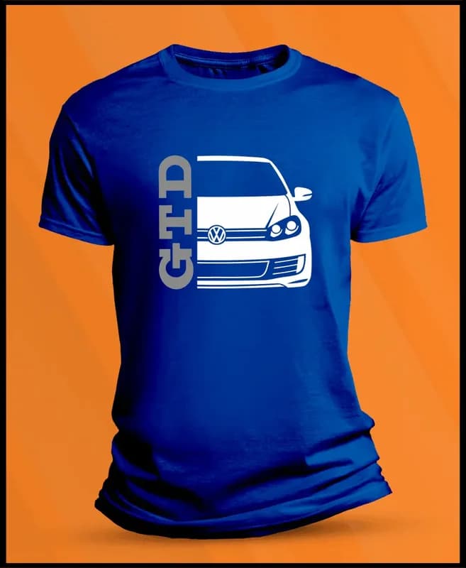 Camiseta manga corta VW Golf VI GTD - Foto 3