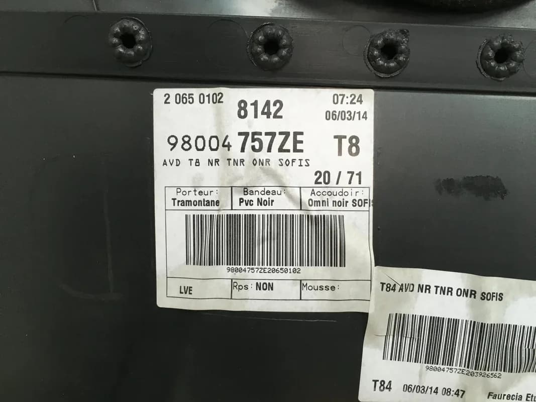Panel Puerta del dcha Peugeot 5008 I 3008 I - Foto 5