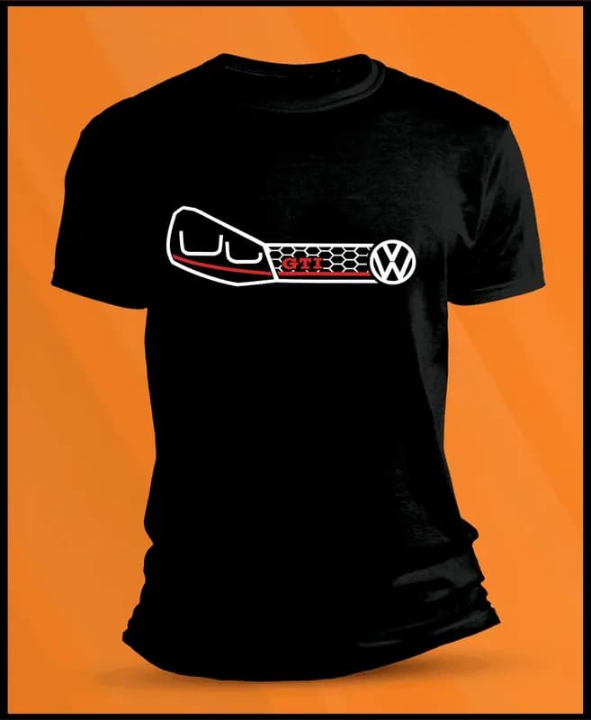 Camiseta manga corta Faro VW Golf VII GTI - Foto 1