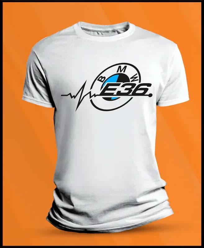 Camiseta manga corta Latido Bmw E36 - Foto 4