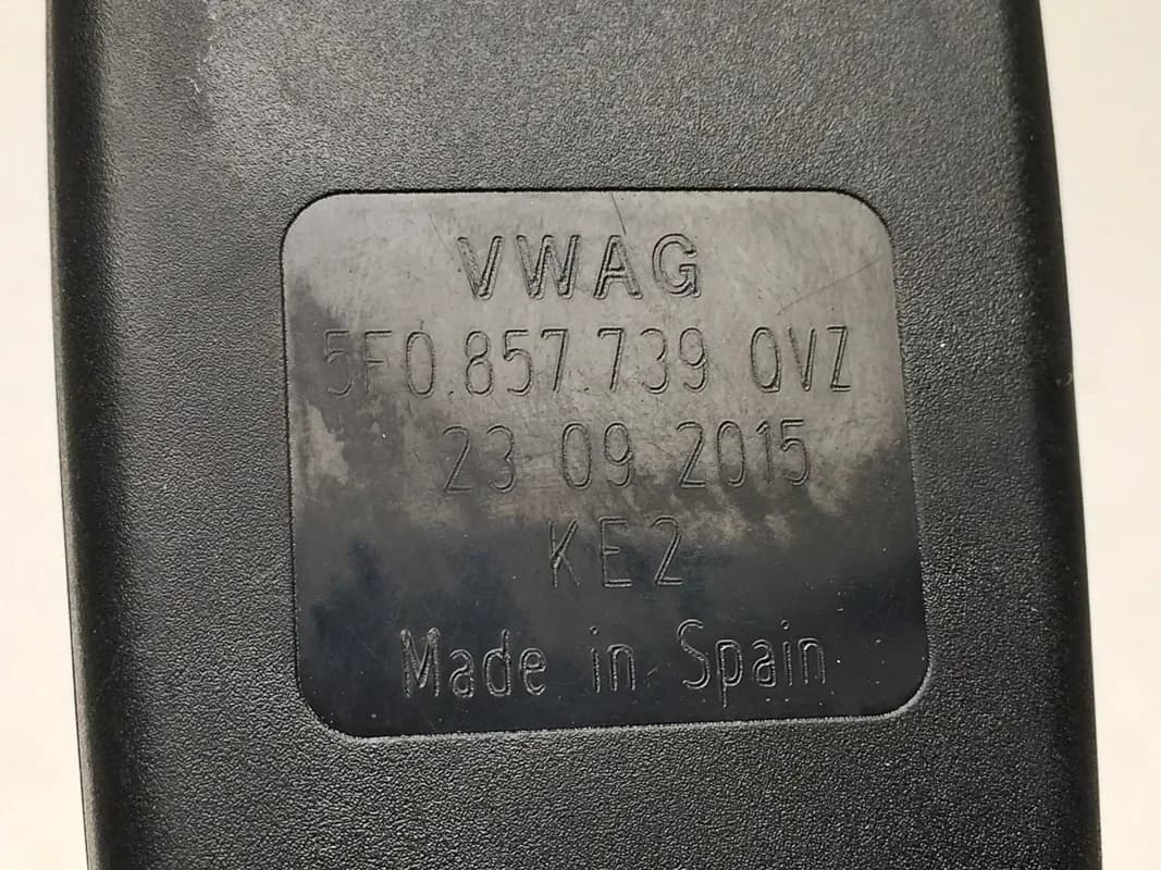 Enganches cinturon trasero Seat Leon III - Foto 3