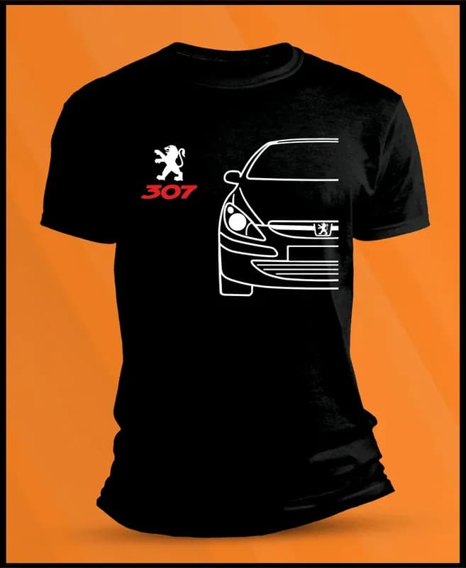Camiseta manga corta Peugeot 307 - Foto 1